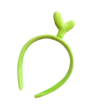 minkissy Bean Sprouts Headband Funny Headpiece Cosplay Headband Cute Headband Women Sprouts Headband Hair Accessories for Party Cosplay