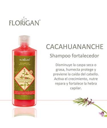 Anti-Hair Loss & Fortifying Shampoo Cacahuananche 1L - Florigan | Strengthen & Revitalize Hair | International Shipping Available - Buy Online on SooperMarket.com