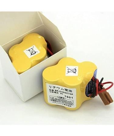 Buy 4 Pack 4400mAh BR-2/3AGCT4A 6V Replacement Battery for FANUC CNC System - Non-Rechargeable International Shipping Available - Buy Online on SooperMarket.com