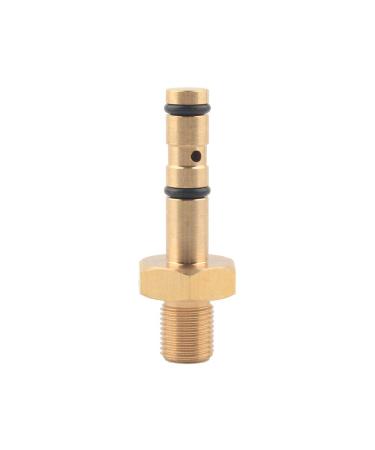 Gurlleu 1/8 BSPP PCP Paintball Fill Probe Replacement Adapter Brass Air Tool Fittings