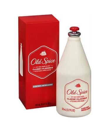 Old Spice Classic Scent Mens After Shave Liquid 6.375 Fluid Ounce - 12 per case.