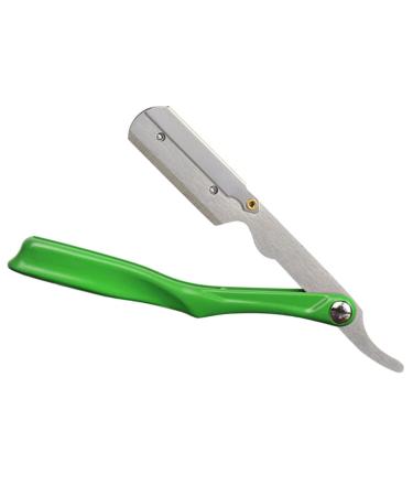 Beavorty Barber Straight Razor Professional Barber Razor Stainless Steel with Blades Salon Hair Cut Razor Barber Shaving Razor