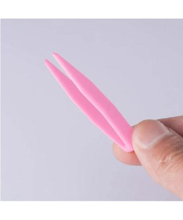 Pearlfish 10PC Light Plastic Tweezers - Kids' Craft Clamp Tools for Handmade DIY Projects - Buy Online on SooperMarket.com
