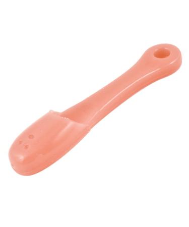 Ruilogod Peach Pink Silicone Finger Design Blackhead End Pore Cleaner
