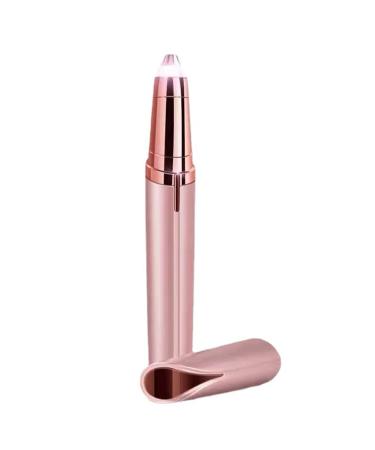 Portable Eyebrow Hair Remover USB Rechargeable Facial Hair Remover with Light & Three-Dimensional Arc Cutter Head for Labial Facial Ear