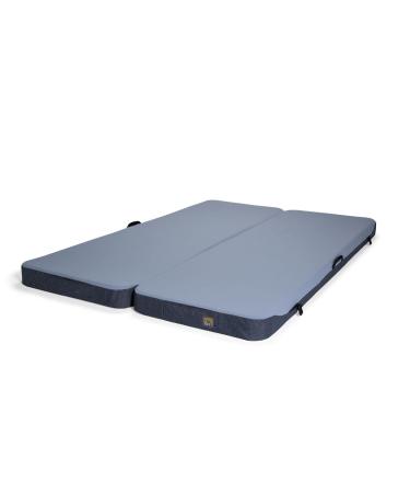 HEST Dually - Portable Camping Mattress, Enhanced Memory Foam, Double Mattress, Sleeps Two Dually Wide - 72" L X 60" W