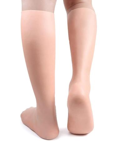 minkissy 1pair Exfoliating Moisturizing Socks Dry Cracked Foot Socks Foot Moisturizing Socks Spa Gloves and Socks Cracked Heels Socks Long Foot Moisturizing Feet Socks Sebs - Buy Online on SooperMarket.com