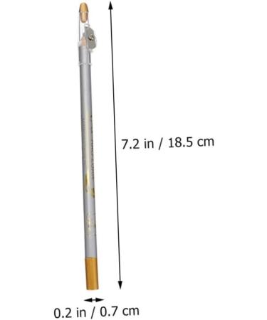 Healeved 10pcs Eyeliner Makeup Pencil Matte Lip Liner Eyebrow Pencils Gadgets Grey - Buy Online on SooperMarket.com