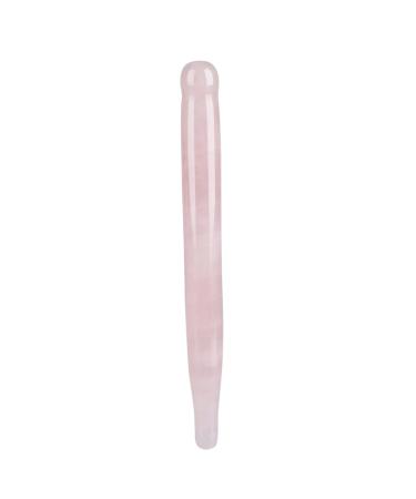 1 PCs massage stone stick rose quartz stick hot stones for massage jade acupuncture point pen massage tools healing stones for massage accessories (pink crystal) body care