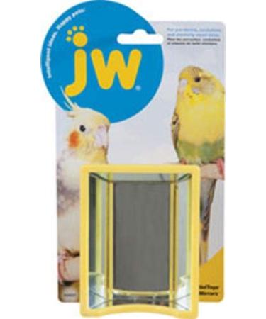 JW Pet Company Insight Activitoys Hall of Mirrors 3.25'' length x 4.25'' width x 1.25'' depth