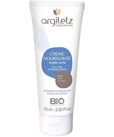 Argiletz Organic Nourishing Cream Dry Feet 75ml