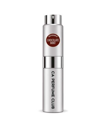 CA Perfume Impression of Emra Chocolate Mint For Women & Men Fragrance Concentrated Long Lasting Eau de Parfum Spray Refillable Glass Atomizer Bottle 0.27 Fl Oz/8ml-X1 EMRA CHOCOLATE MINT 0.27 Fl Oz (Pack of 1)