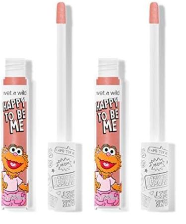wet n wild x Sesame Street Happy To Be Me Lip Gloss Fun-Sized (Pack of 2)