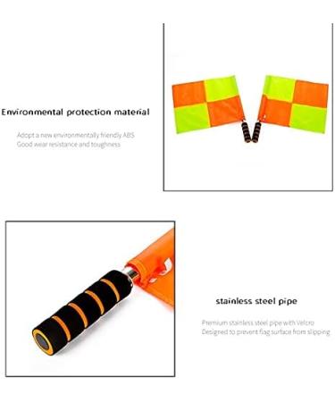 MANZONI Referee Kit: Checkered Flags Wallet Notebook with Red Yellow Card - Official Soccer Referee Accessories - Buy Online on SooperMarket.com