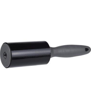 Reusable Washable Lint Roller - Permanent Clothes Roll (6.5 x 24 x 6.5 cm) - Black/Grey | Eco-Friendly Solution for Pet Hair & Dust Removal - Buy Online on SooperMarket.com