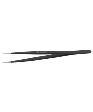 BST 201ESD Pointed Tweezers Stainless Steel Antimagnetic Acid Resistant Fine Polishing Super Hard for PCB Semiconductor Microelectronics