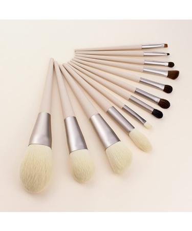 Super Soft Morandi Color 12Pcs Professional Makeup Brush Set | Premium Cosmetic Brushes for Flawless Makeup Application - Buy Online on SooperMarket.com