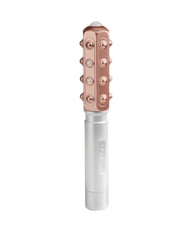 True Glow by Conair FR1C Facial Massaging Beauty Roller rose gold