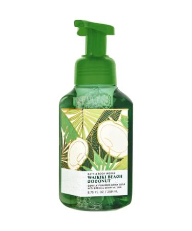 Bath & Body Works Gentle Foaming Hand Soap 8.75 Ounce 2-Pack (Waikiki Beach Coconut)