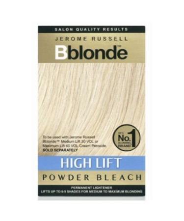 Bblonde Powder Bleach 25g x 4 Permanent Lightener Lifts Up To 6-9 Shades New Pack Of 1