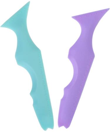 Baluue 6 Pcs Silicone Beauty Ruler Eyeliner Stencils Tool Make up Stencils Lash Applicator - Buy Online on SooperMarket.com