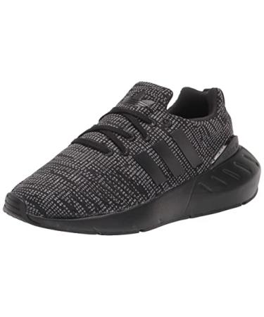adidas Originals Unisex-Child Swift Run 22 Sneaker Big Kid (8-12 Years) 4.5 Big Kid Black/Grey/White