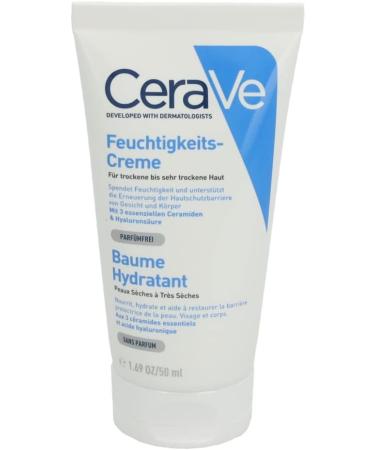 CeraVe Moisturising Cream 50ml Fragrance-Free - Pack of 1 - Buy Online on SooperMarket.com