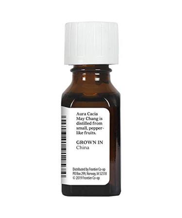 â€œAura Cacia May Chang Essential Oil 0.5 fl. oz. | Pure Litsea Cubeba for Aromatherapyâ€‌ - Buy Online on SooperMarket.com