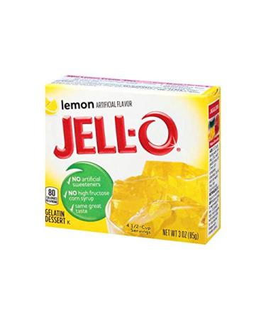 Jell-O Lemon Gelatin Dessert 3 OZ (85g)