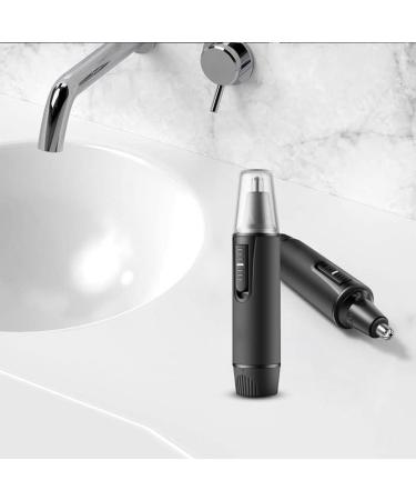 Waterproof Nose Hair Trimmer & Ear Clipper - Cordless Child Lock Easy Clean Wet/Dry Trimming Tool - Buy Online on SooperMarket.com