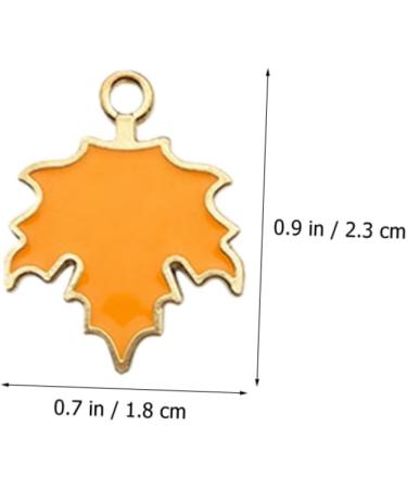 DIYEAH 32pcs Thanksgiving Pumpkin Head Pendant Bulk Charms Enamel Maple Leaf Charms Pumpkin Diy Jewelry Pendant Earrings Metal Charms for Jewelry Making Craft Supplies Bracelet Zinc Alloy - Buy Online on SooperMarket.com