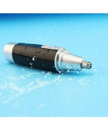 Buy Portable Ear & Nose Hair Trimmer - Battery-Operated Electric Facial Hair Shaver for Travel & Easy Cleansing - Buy Online on SooperMarket.com
