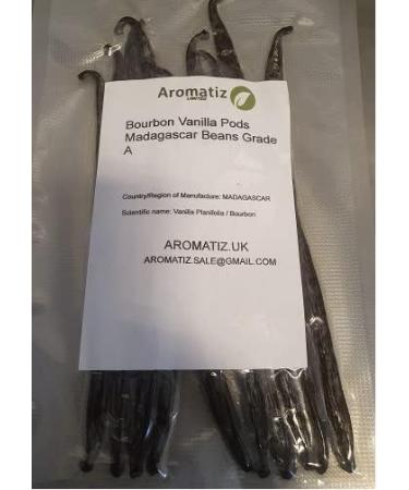 Premium Madagascar Vanilla Pods 100g - Black and Brown - Buy Online on SooperMarket.com