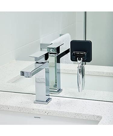 Tooletries Mason Razor Holder - Safe Silicone Toiletry Organizer | Shower & Bathroom Accessory with Silicone-Grip Technology - Charcoal - Buy Online on SooperMarket.com