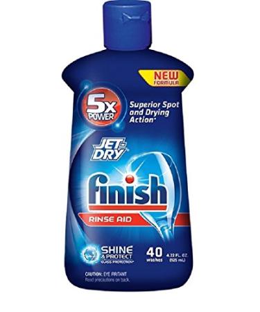 Finish Jet Dry Rinse Aid, Dishwasher Rinse Agent, 4.22 Ounce (Pack of 3) 4.22 Fl Oz (Pack of 3)