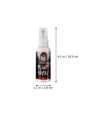 GANAZONO Halloween Party Supplies: 2PCS Fake Blood Spray for Clothes, Face & Eyes - Halloween Makeup Props Kit - Buy Online on SooperMarket.com