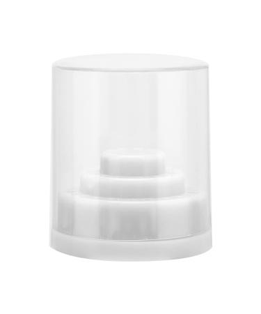 Good Insulation Nail Drill Container Nail Drill Case Salon Shop Beauty Salon Manicure Store for Home(white)