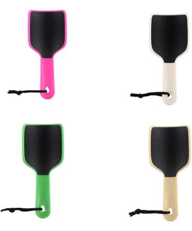 Dajidafu Foot File U Shaped Curved Callus Remover Groove Design Colossal Feet Scrubber Exfoliates Dead Body Home Beauty Rose Red - Buy Online on SooperMarket.com