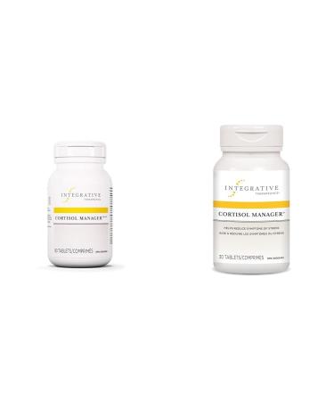 Cortisol Manager - Integrative Therapeutics Stress and Sleep Support Supplement Bundle | Ashwagandha Magnolia and L-Theanine