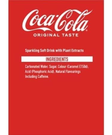 Coca-Cola Original Taste | Sparkling Soft Drink | Great Coke Taste | 330ml Cans | (Pack of 24) - Buy Online on SooperMarket.com