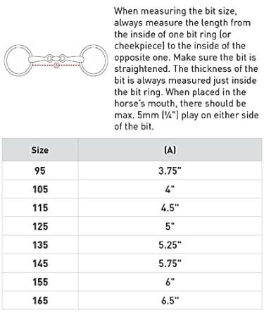 Buy Horze Oval Link Abbharter Bit 5 1/4 - Premium Quality Equestrian Gear | International Shipping Available - Buy Online on SooperMarket.com