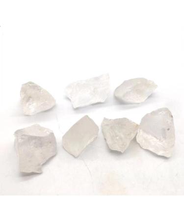 Natural Crystals and Stones 3pc Natrual Clear Quartz Crystal Raw Rock Polishing Stone for Reiki for Decoration kaixun - Buy Online on SooperMarket.com
