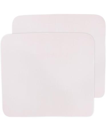 Meyco changing mat cover - baby changing cover - 85x75cm - set of 2 - basic jersey - light pink