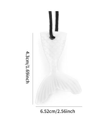 Silicone Fish Tail Baby Tooth Chew Necklace Teether Stick for Boys Girls (5 pack) - Buy Online on SooperMarket.com