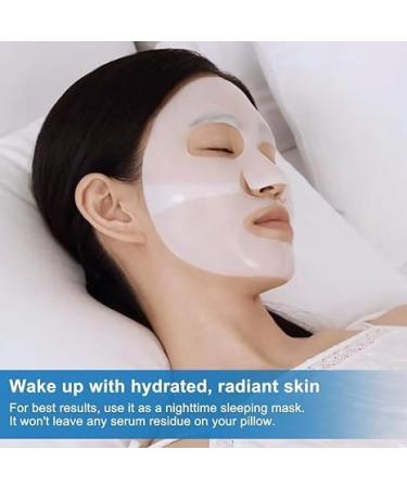 Bio-Collagen Deep Mask Bio Collagen Face Mask Pure Collagen Films Korean Deep Hydrating Firming Overnight Hydrogel Mask Improve Moistur Elasticity and Wrinkle - Buy Online on SooperMarket.com