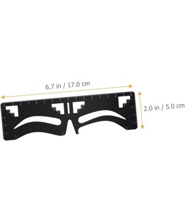 Didiseaon Eyebrow Design Eyebrow Card Eyebrow Makeup Stencil Eyebrow Diy Stencil Balance - Buy Online on SooperMarket.com