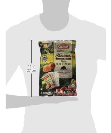 Gefen "Grab N' Go" Whole Roasted Peeled Chestnuts 1.23 oz Bags 5 Count - Buy Online on SooperMarket.com