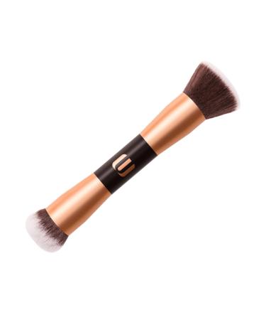 Didiseaon 1pc Double-ended Makeup Brush Wooden Miss Face Blush