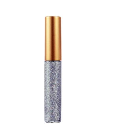 Glitter Eyeliner Shiny Metallic Liquid Eyeliner Starry Sequins Eye Cosmetic Grey 5ml
