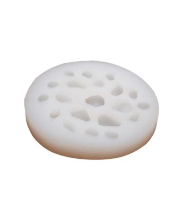STOBOK Resin Necklace Mold 1pc Stone Silicone Mold Soap Gem White Silica Gel Jewelry Finding Making Tool